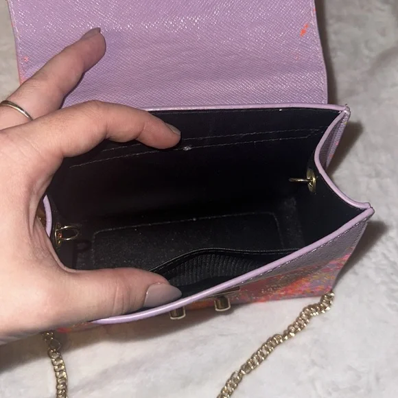 1 of 1 Hand Painted Anca Barbu Brand New Shoulder Bag PERFECT FOR SUMMER - Picture 7 of 16